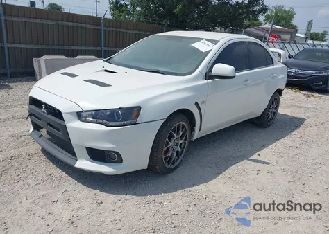 2010 Mitsubishi Lancer Evolution Gsr from USA, damaged, VIN JA32W8FV7AU004595